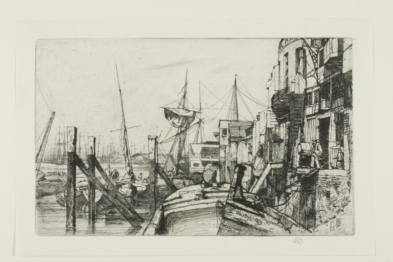 Limehouse - James Abbott McNeill Whistler