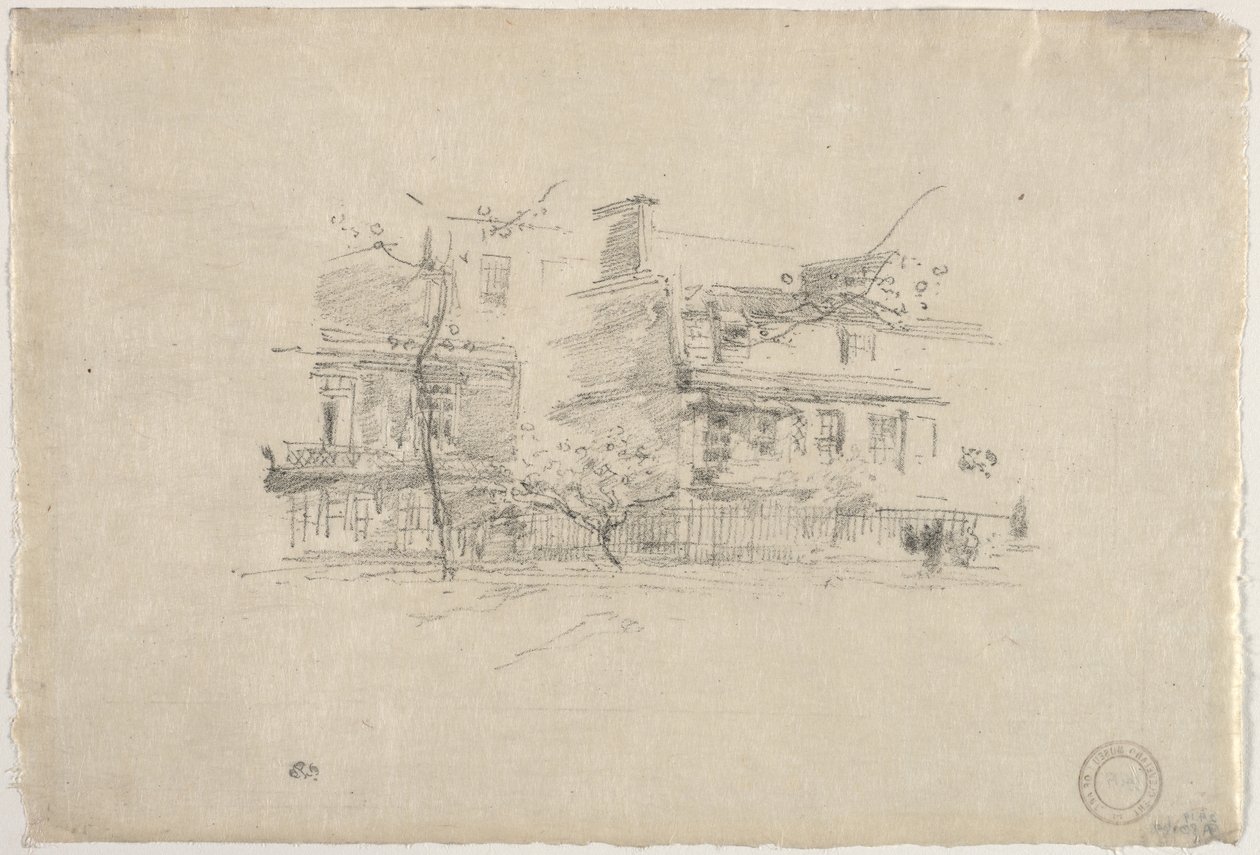 Lindsay Row, Chelsea - James McNeill Whistler
