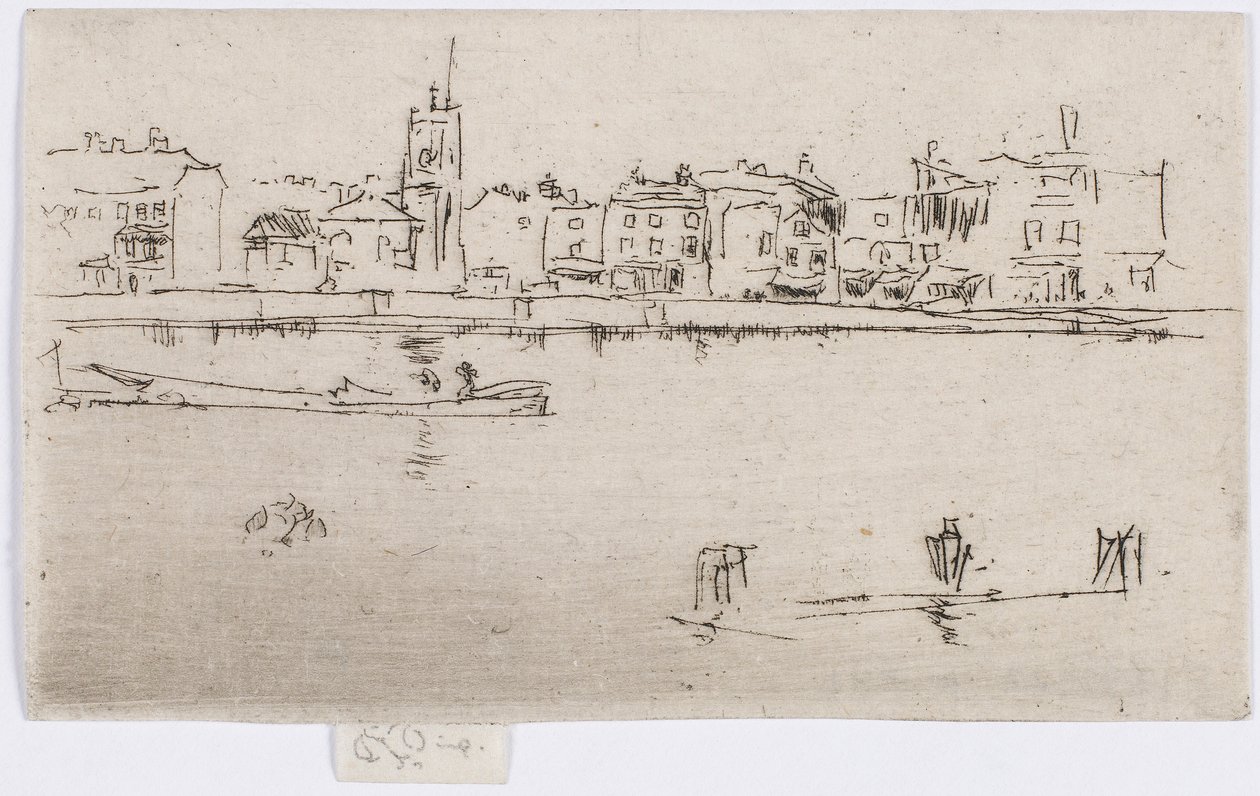 Little Chelsea (Mémorial) - James Abbott McNeill Whistler