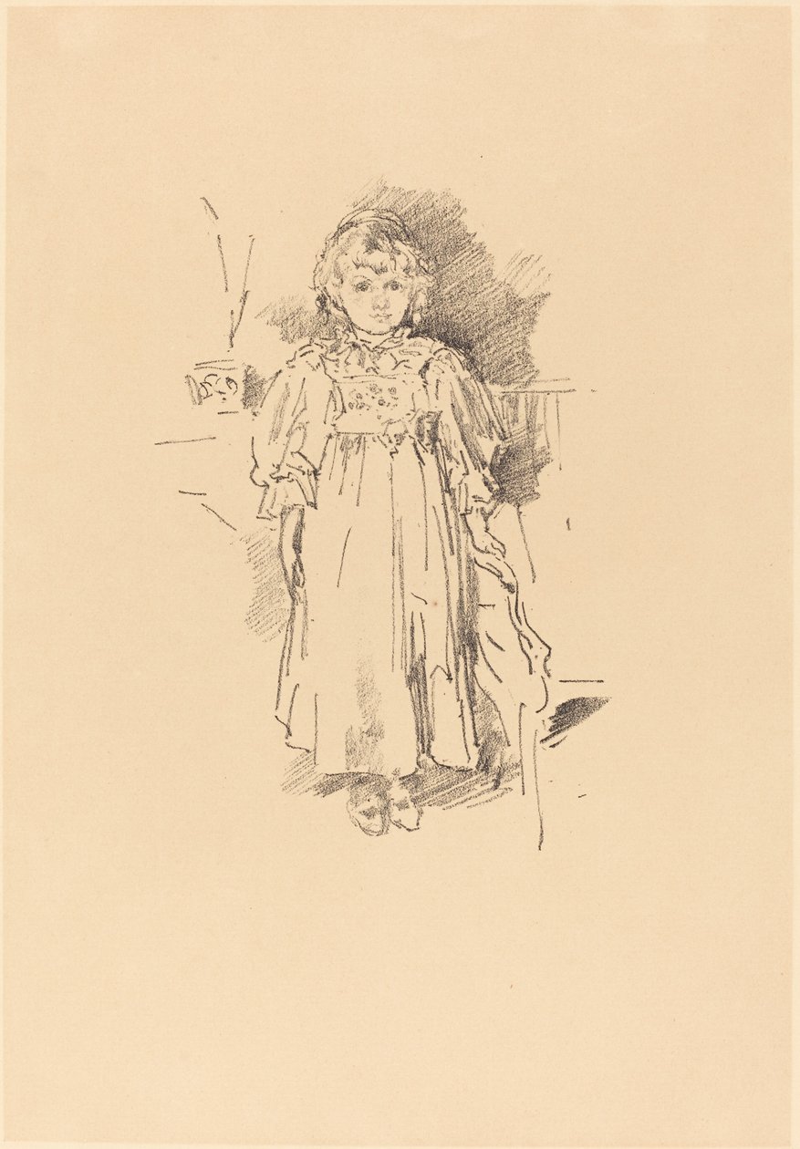 Petite Evelyn - James Abbott McNeill Whistler