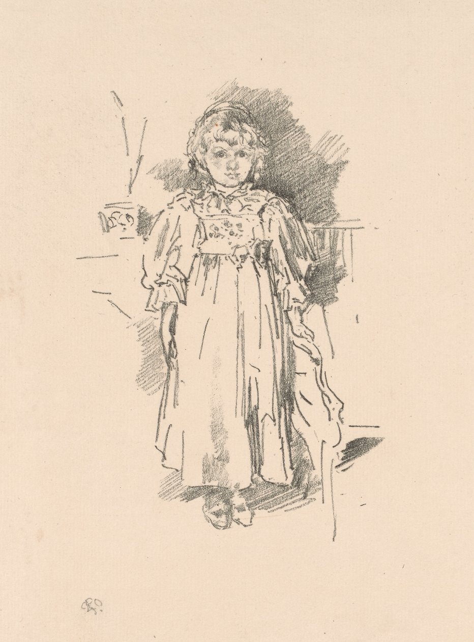 Petite Evelyn - James Abbott McNeill Whistler