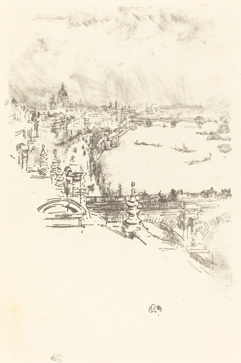 Petit Londres - James Abbott McNeill Whistler