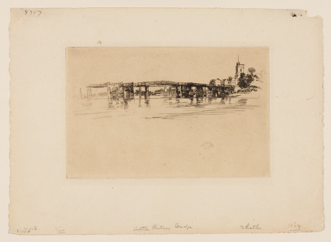 Petit pont de Putney - James Abbott McNeill Whistler