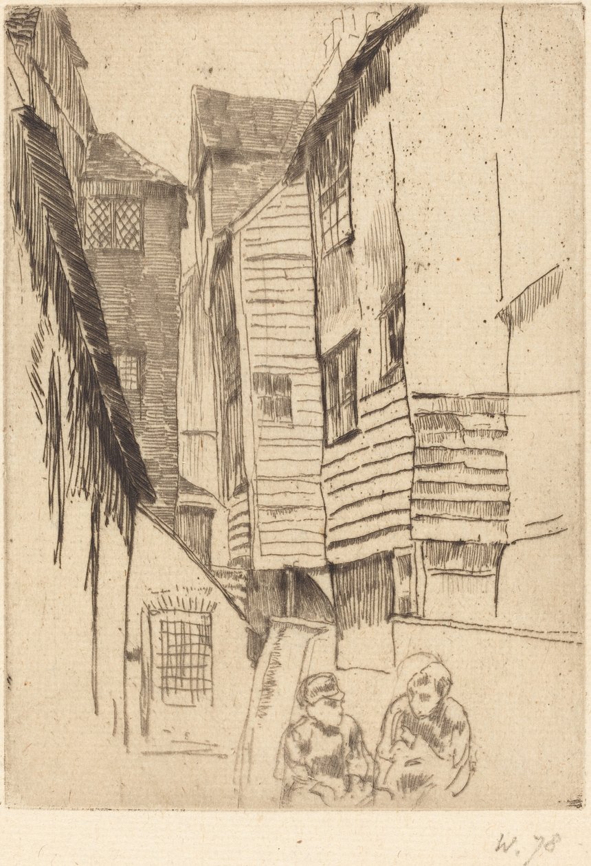Petit Smithfield - James Abbott McNeill Whistler