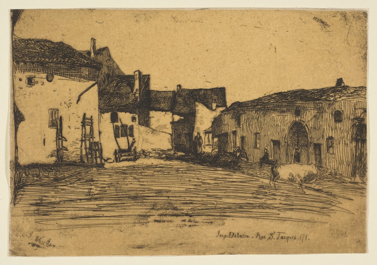 Liverdun - James McNeill Whistler