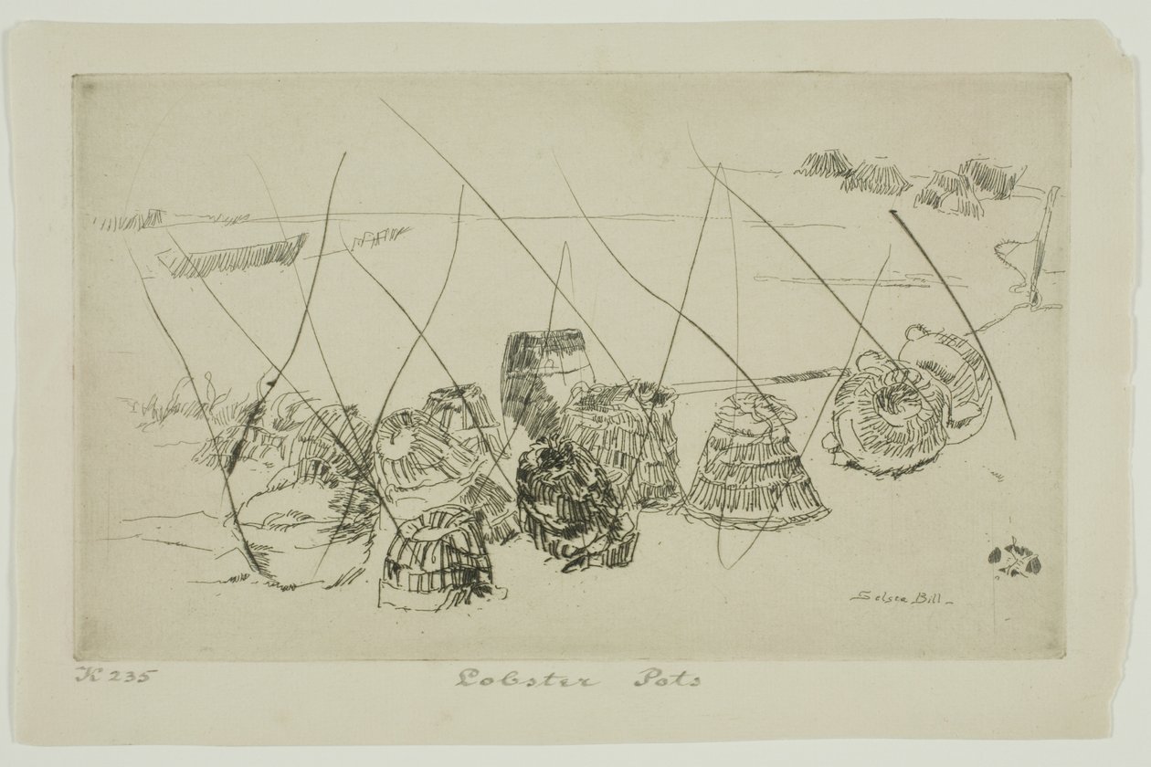 Paniers à homards - Selsea Bill - James Abbott McNeill Whistler