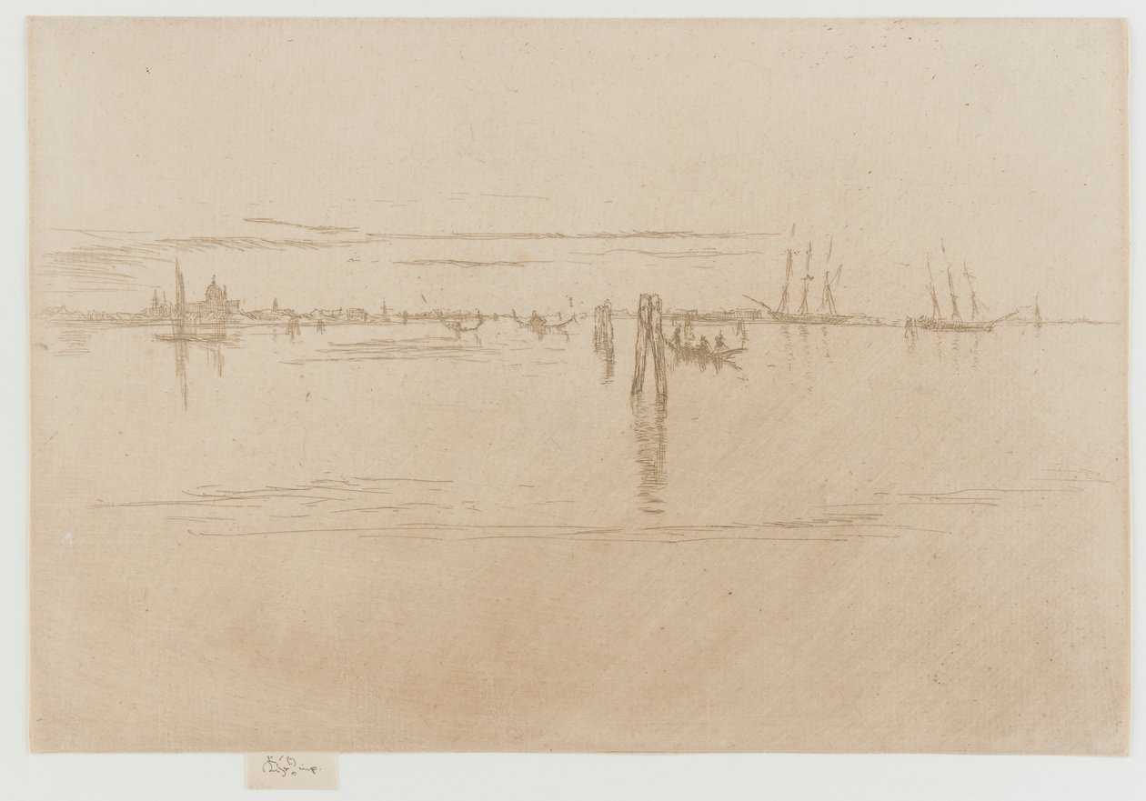 Longue lagune - James Abbott McNeill Whistler