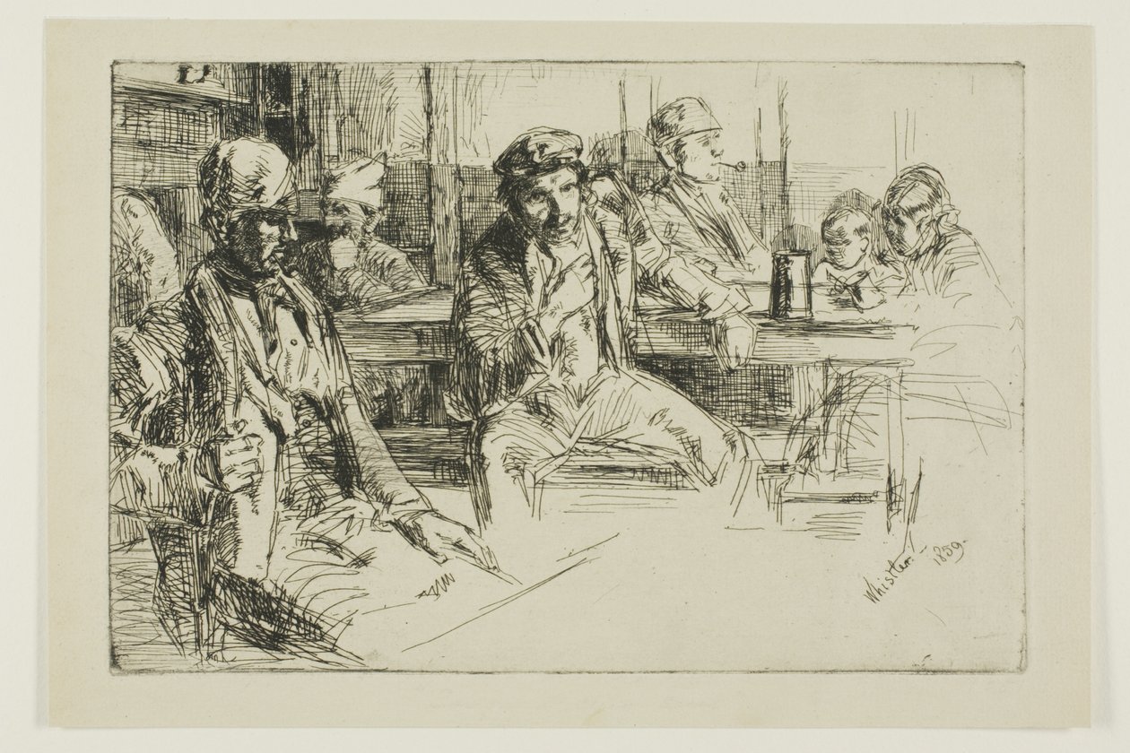 Longshore Men - James Abbott McNeill Whistler