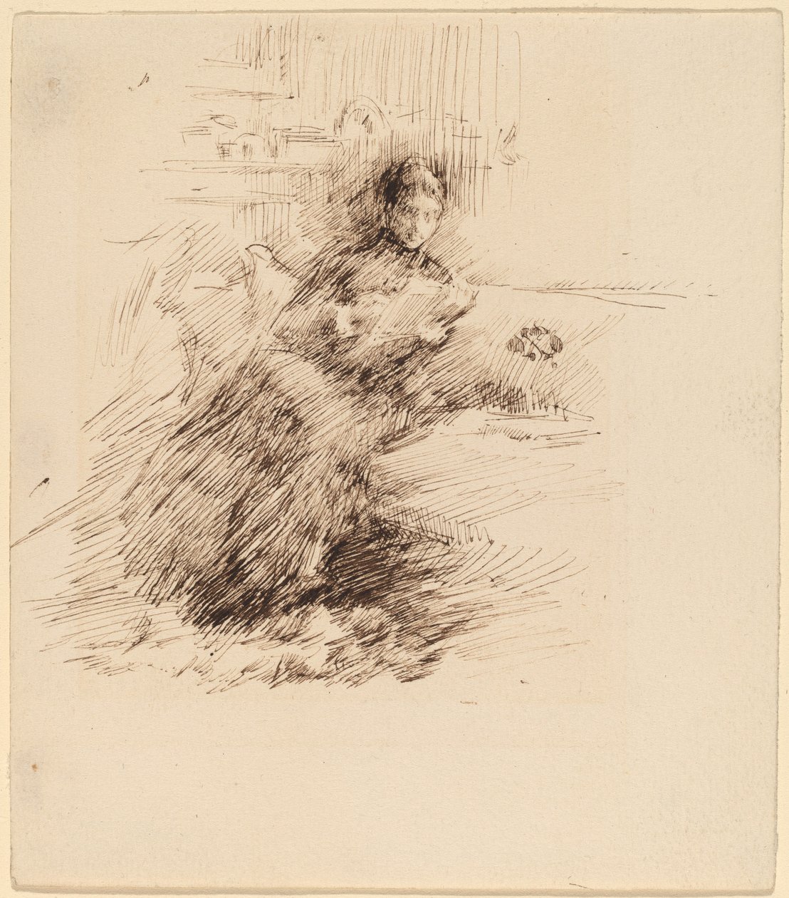 Mademoiselle Cumberlege - James Abbott McNeill Whistler