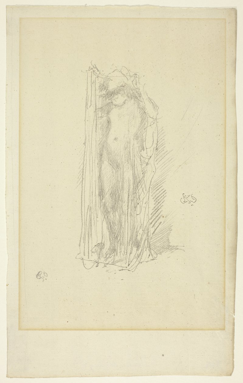 Drapé de modèle - James Abbott McNeill Whistler