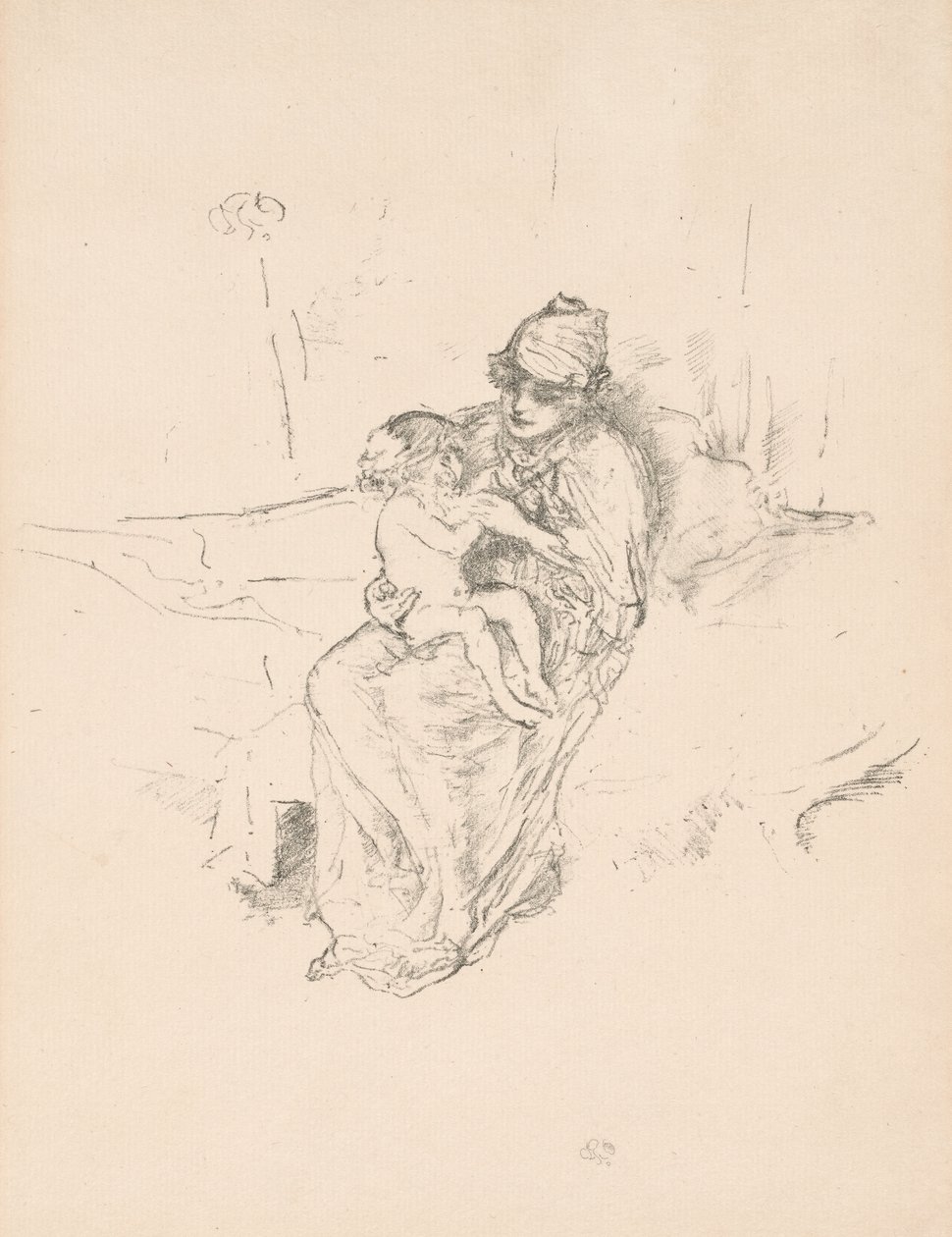 Mère et enfant, No. 1 - James Abbott McNeill Whistler