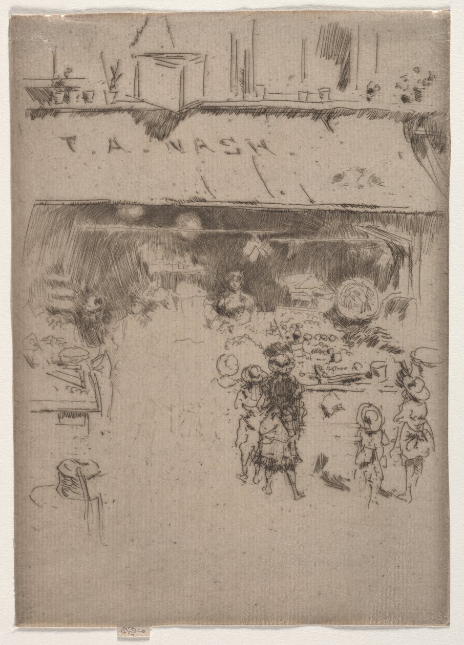 Magasin de fruits de Nash - James McNeill Whistler