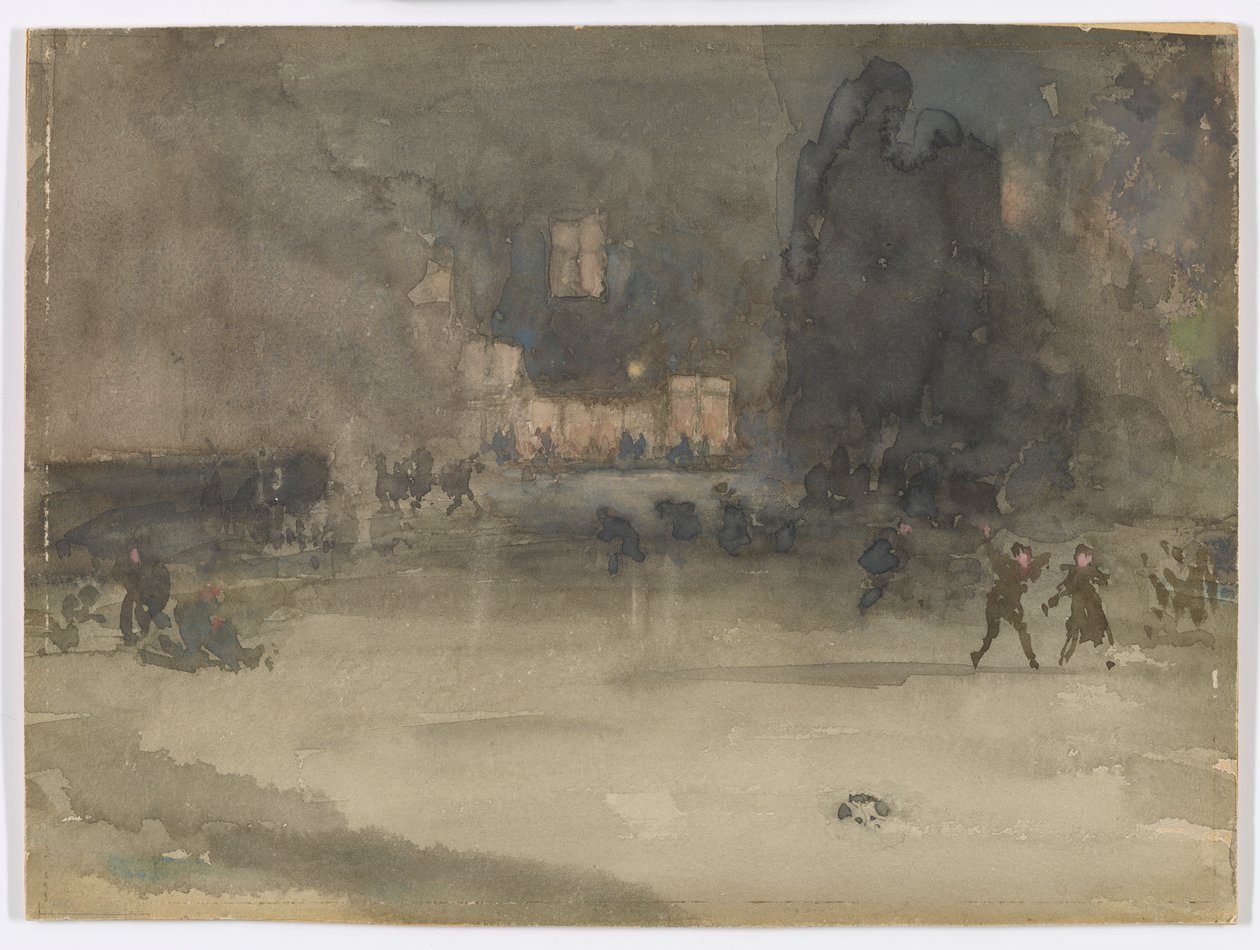 Nocturne : Amsterdam en hiver - James Abbott McNeill Whistler