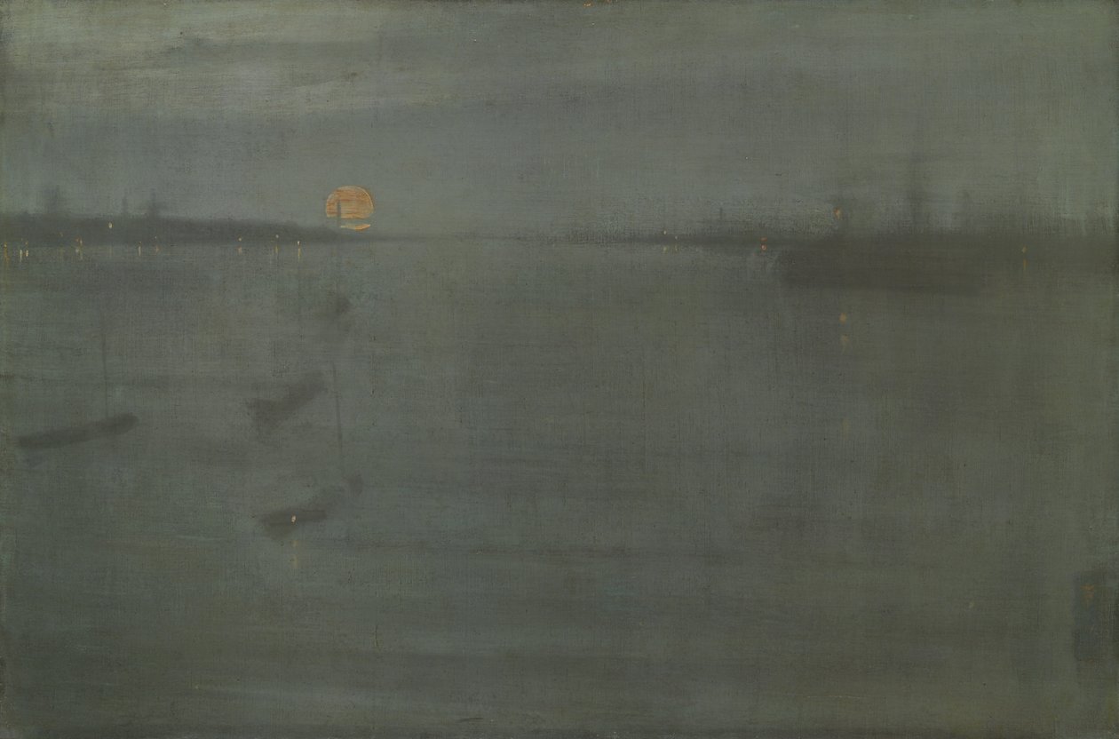 Nocturne : Bleu et or - Eau de Southampton - James McNeill Whistler