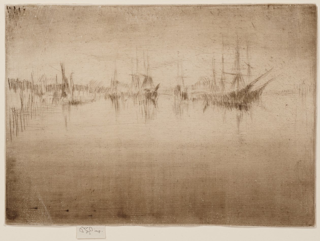 Nocturne: Shipping - James McNeill Whistler