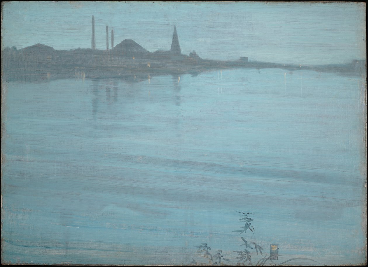 Nocturne en bleu et argent  - James McNeill Whistler