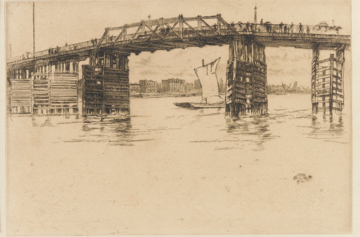 Vieux pont de Battersea - James Abbott McNeill Whistler