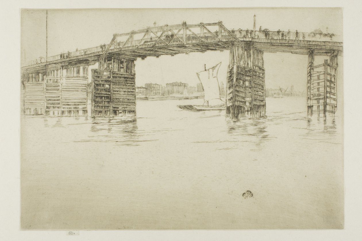 Vieux pont de Battersea - James Abbott McNeill Whistler