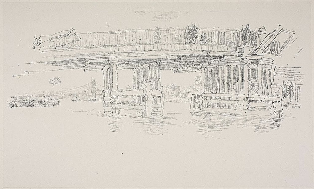 Vieux pont de Battersea - James Abbott McNeill Whistler