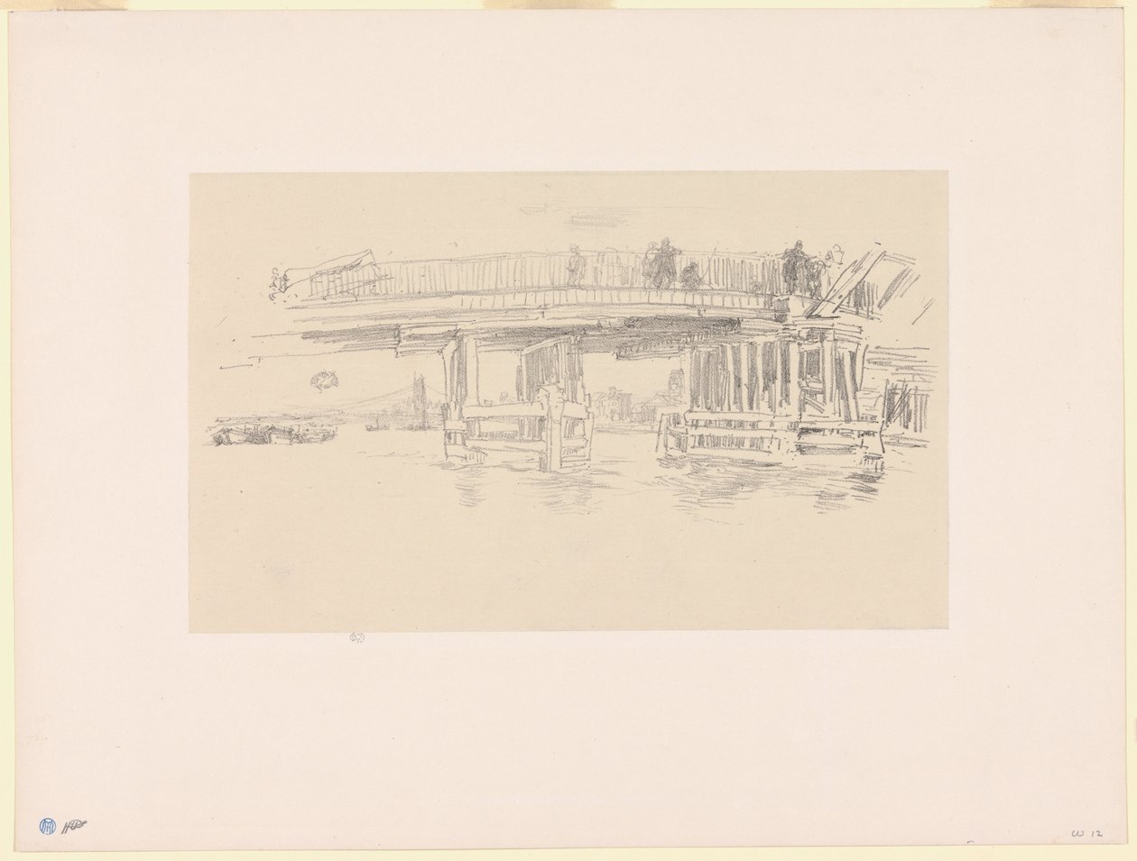 Vieux pont de Battersea - James Abbott McNeill Whistler