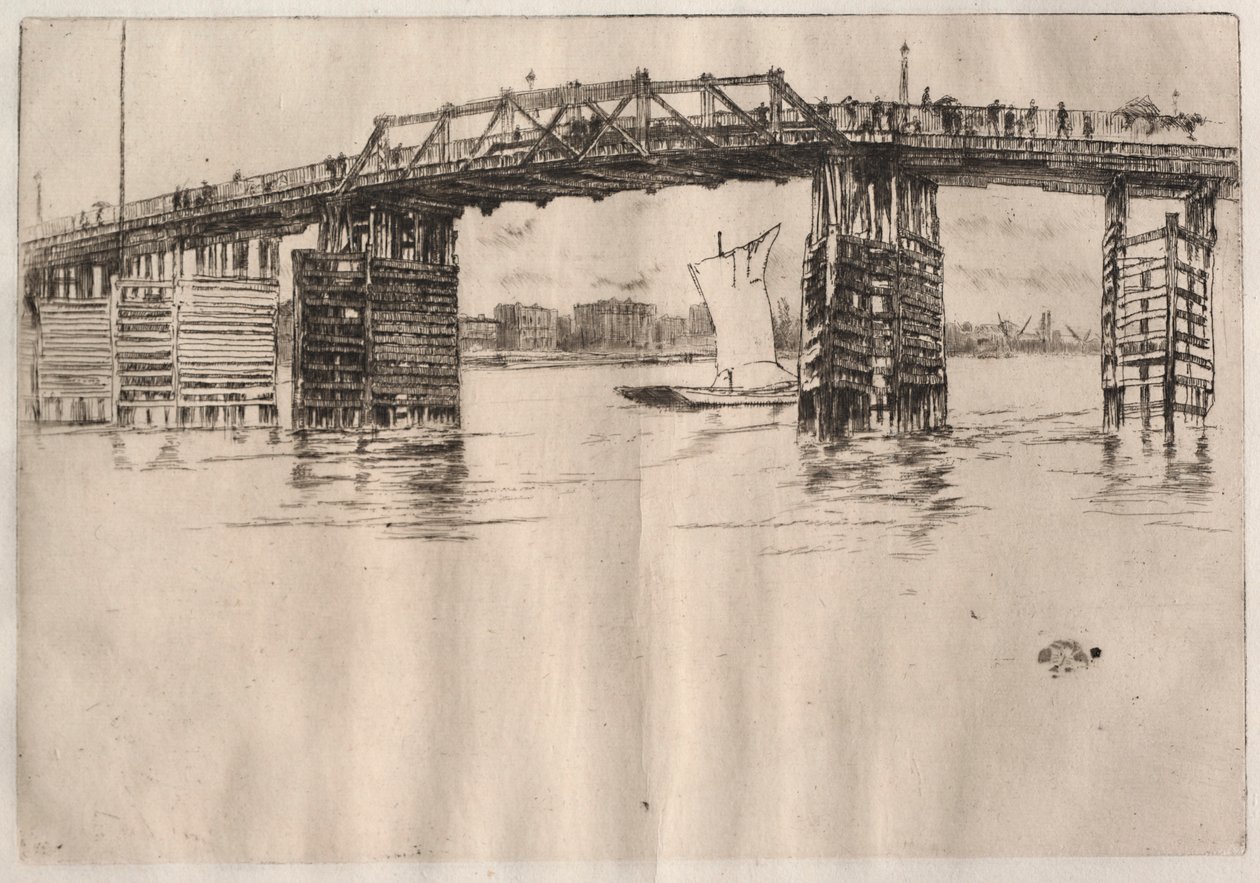 Vieux pont de Battersea - James McNeill Whistler