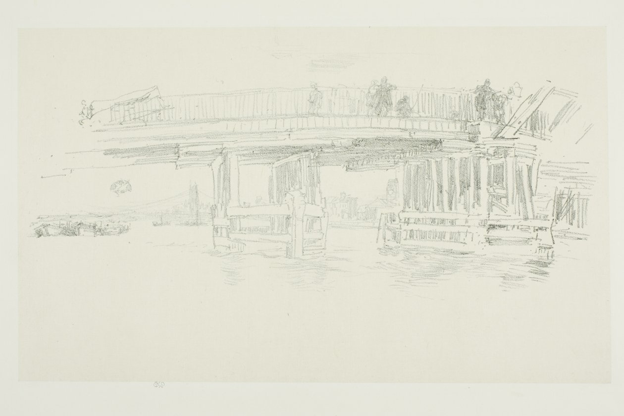 Vieux pont de Battersea - James McNeill Whistler