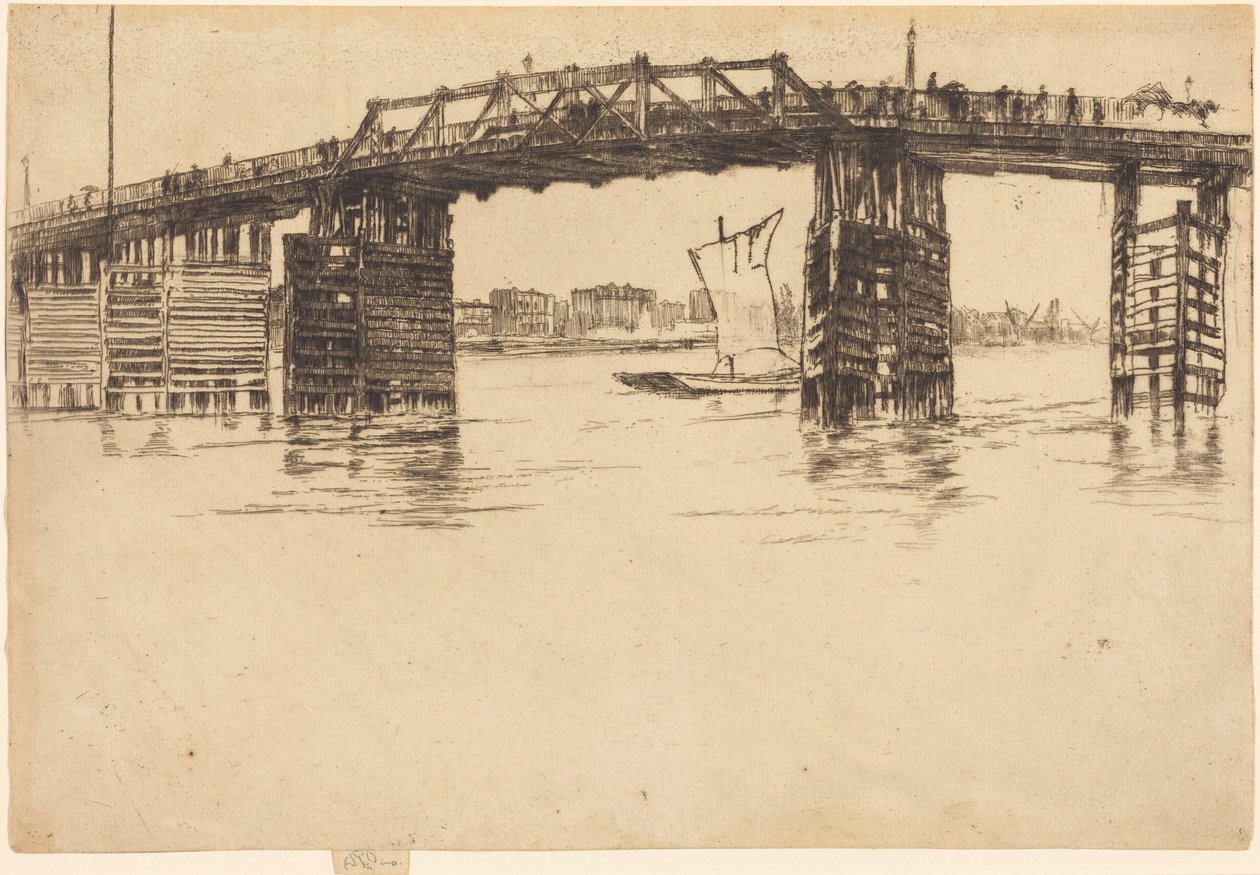 Le vieux pont de Battersea - James McNeill Whistler