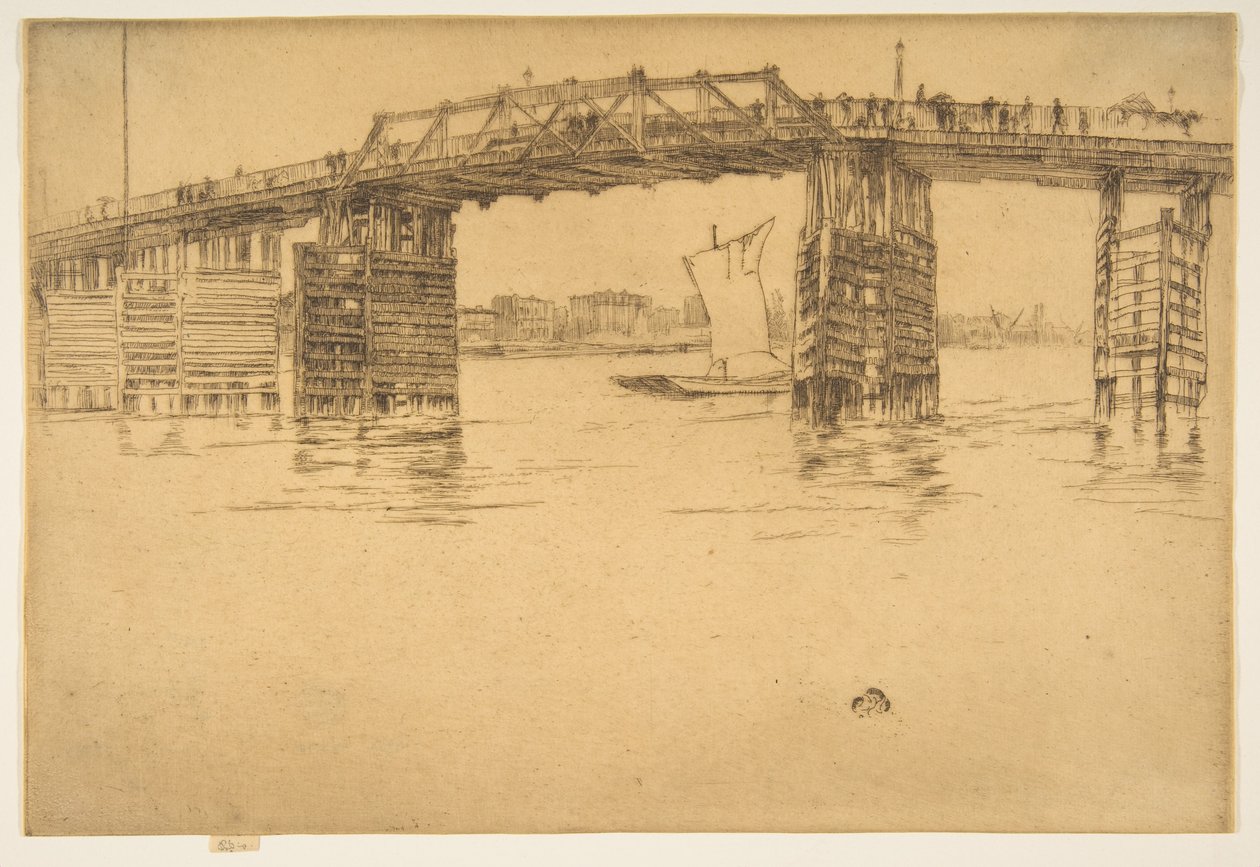 Le vieux pont de Battersea - James McNeill Whistler
