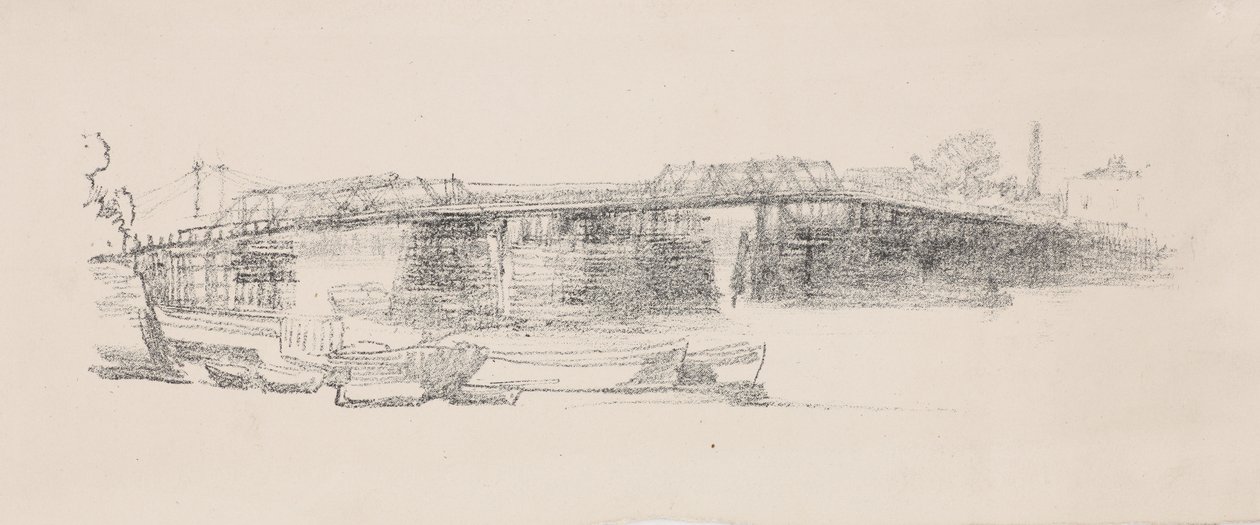 Vieux pont de Battersea, n° 2 - James Abbott McNeill Whistler
