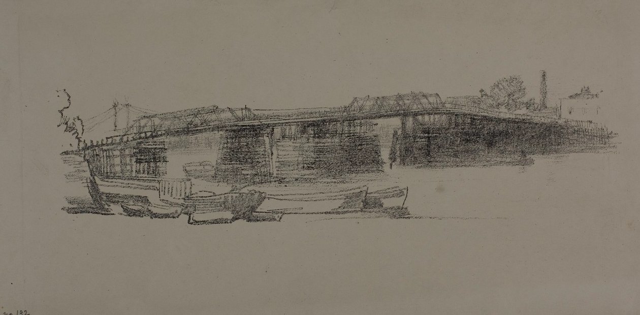 Vieux pont de Battersea, n° 2 - James Abbott McNeill Whistler