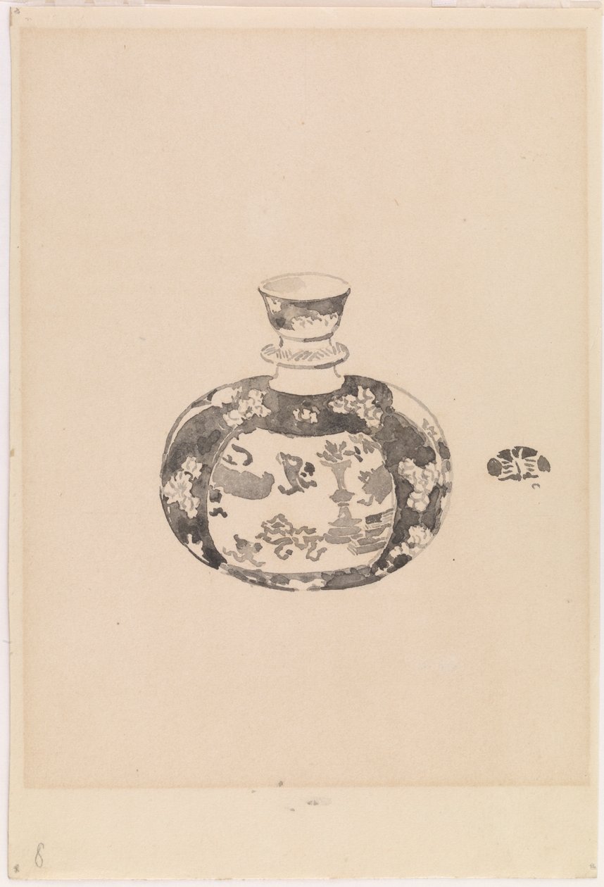 Pot à gingembre oviforme avec couvercle en forme de cloche - James Abbott McNeill Whistler