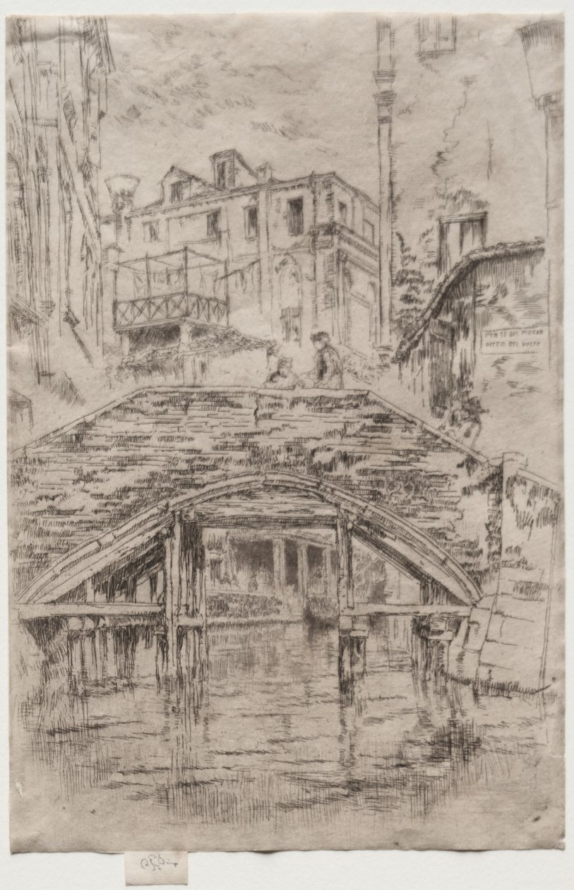 Pont du Piovan - James McNeill Whistler