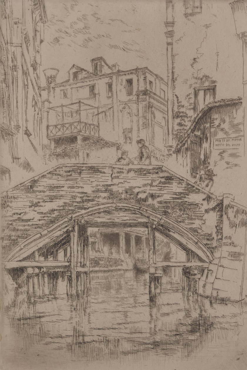Pont du Piovan - James McNeill Whistler
