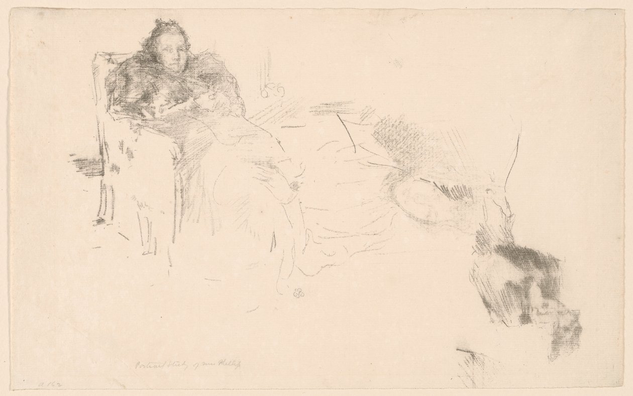 Étude de portrait : Mme Philip, n° 4 - James Abbott McNeill Whistler