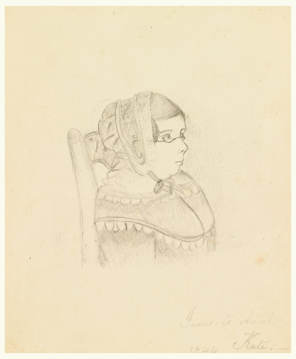 Portrait de tante Alicia McNeill - James Abbott McNeill Whistler