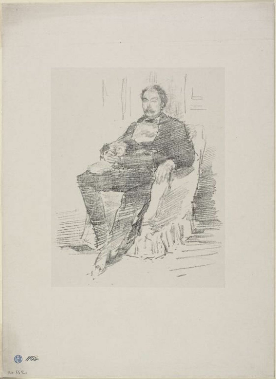 Portrait du Dr. Whistler, No. 2 - James Abbott McNeill Whistler