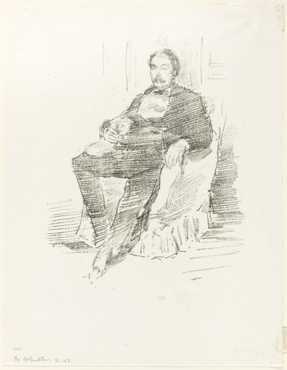 Portrait du Dr. Whistler, n° 2 - James Abbott McNeill Whistler