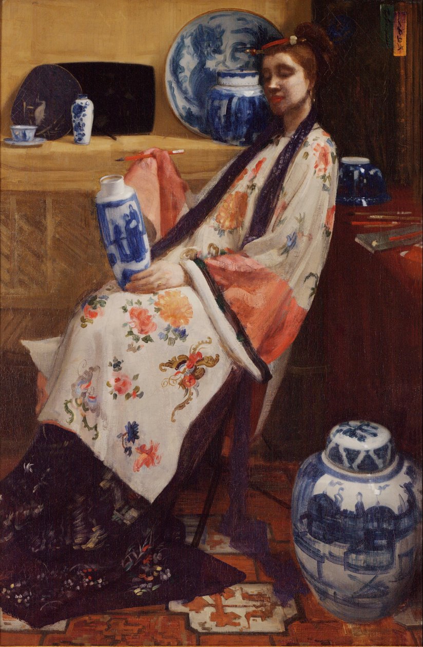 Violet et rose : La Lange Leizen des six marques - James McNeill Whistler