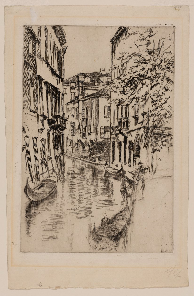 Canal tranquille - James McNeill Whistler