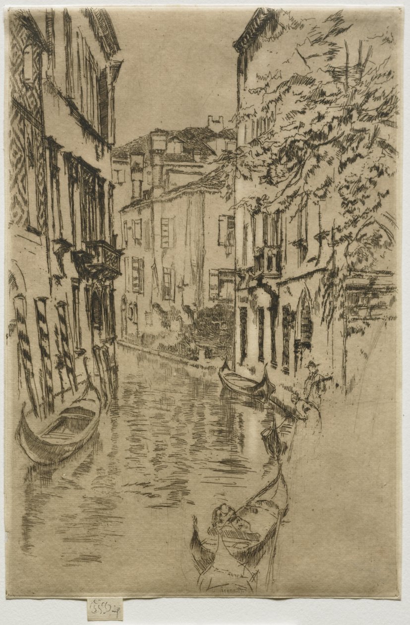 Canal tranquille - James McNeill Whistler