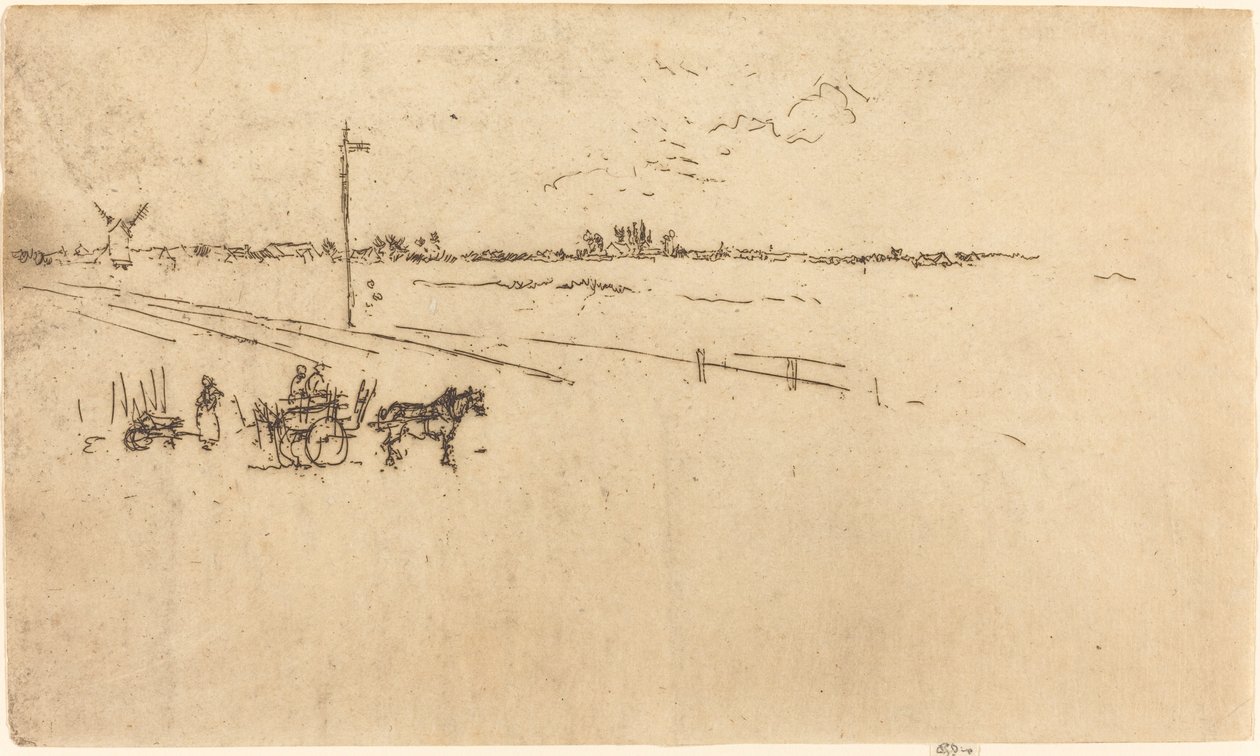 Gare de Voves - James Abbott McNeill Whistler