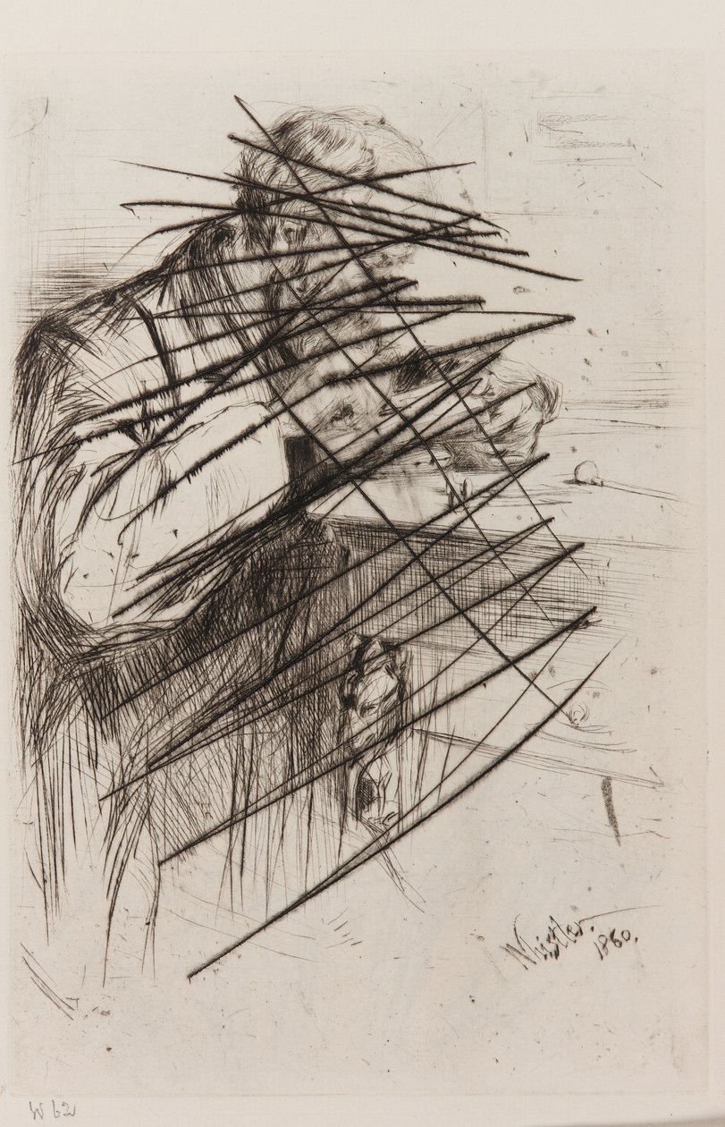 Riault (Le Graveur sur Bois) - James Abbott McNeill Whistler