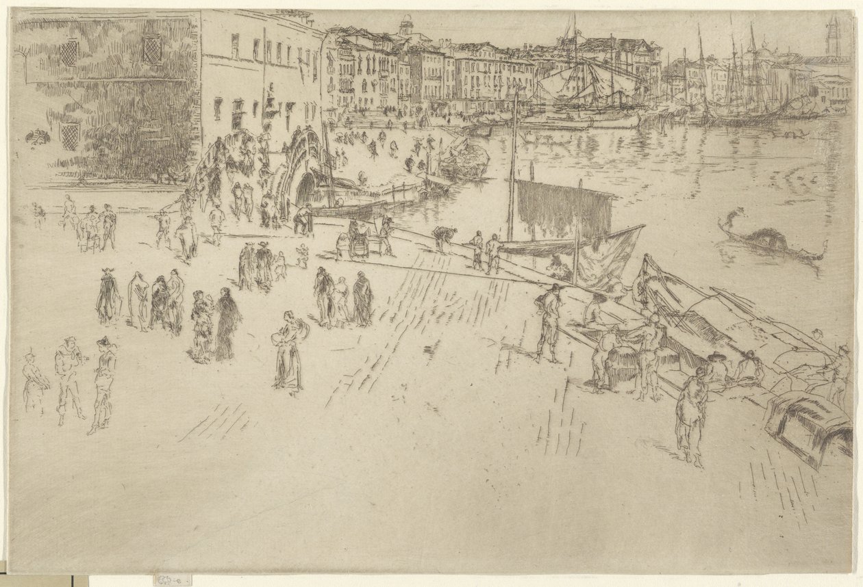 Riva, No.1 - James Abbott McNeill Whistler