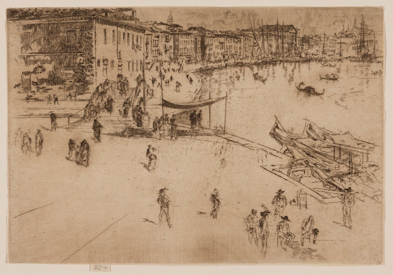 Riva, No. 2 - James Abbott McNeill Whistler