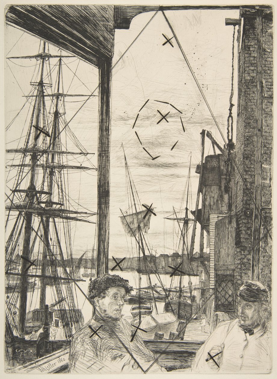 Rotherhithe (Wapping) - James McNeill Whistler