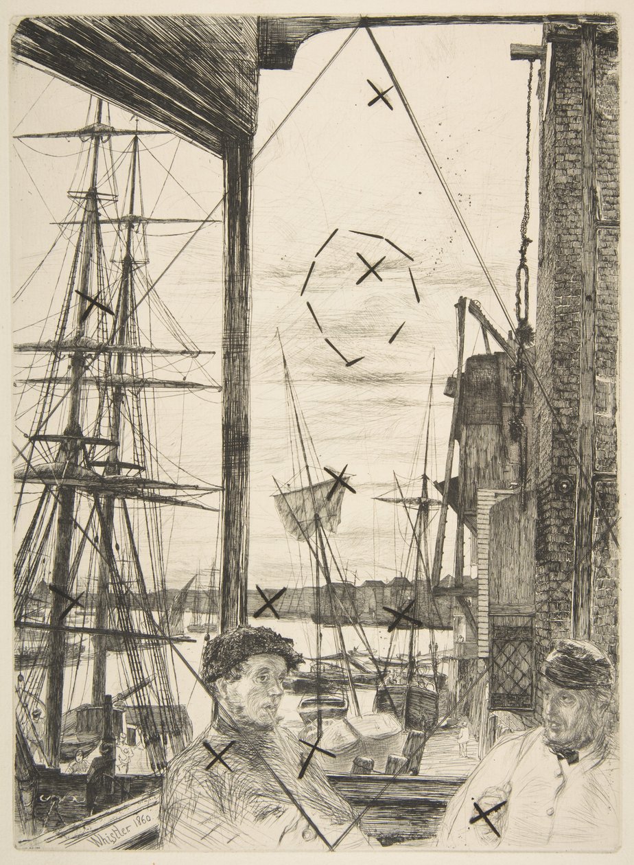 Rotherhithe (Wapping) - James McNeill Whistler