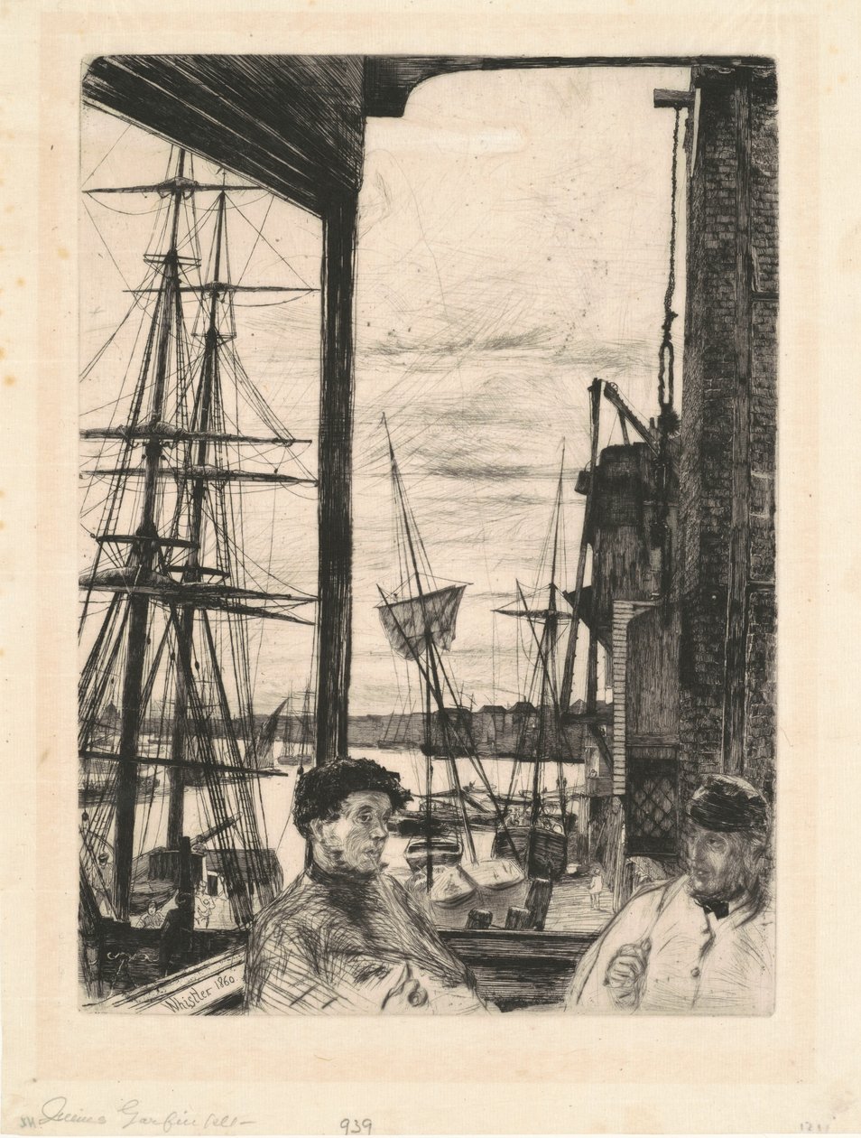 Rotherhithe - James Abbott McNeill Whistler