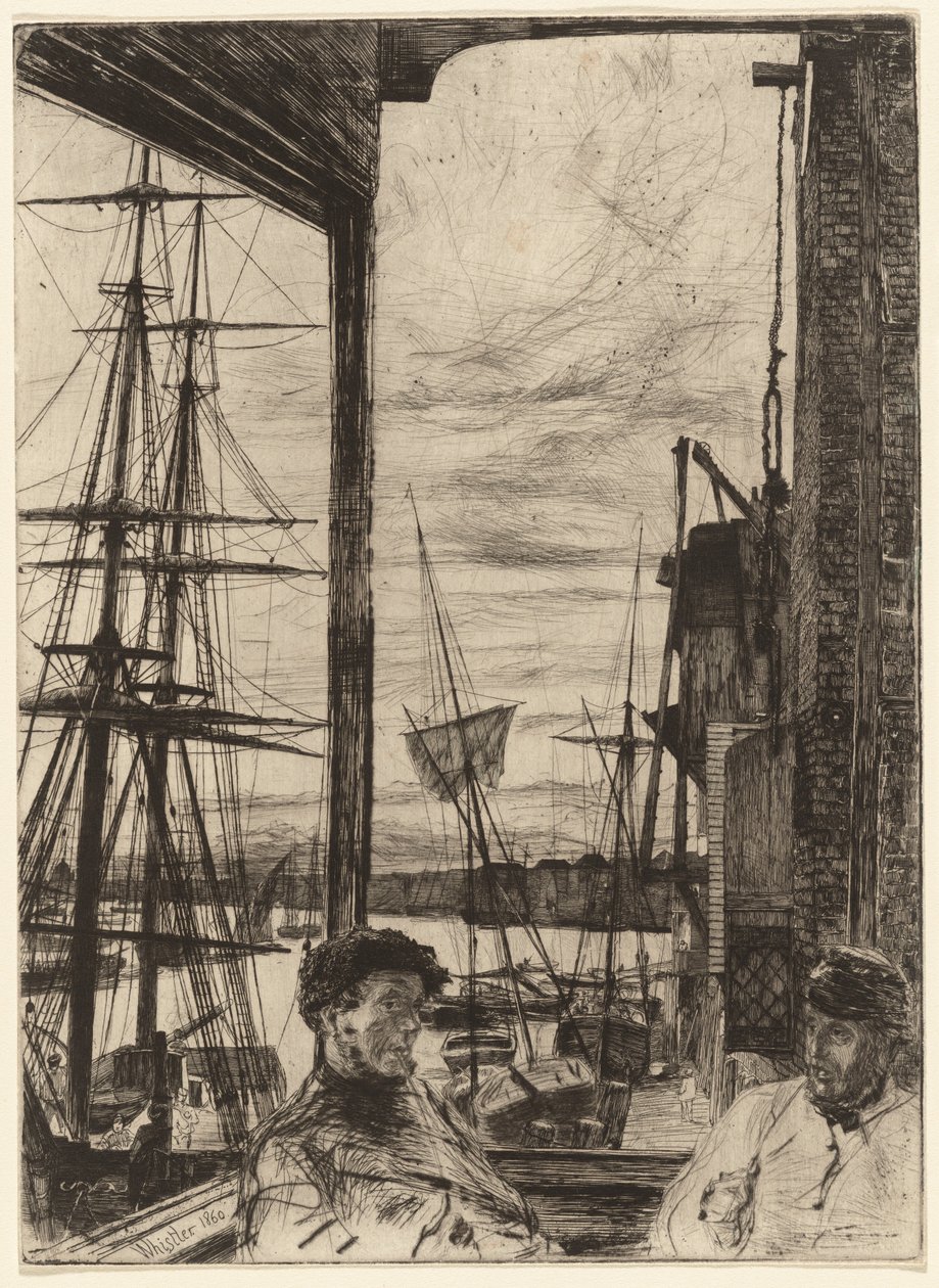 Rotherhithe - James Abbott McNeill Whistler
