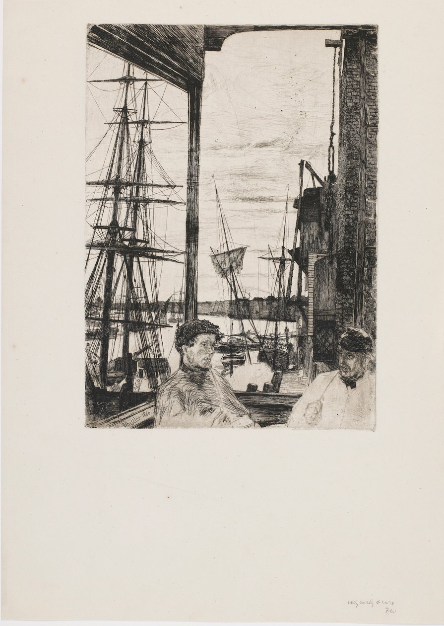 Rotherhithe - James Abbott McNeill Whistler