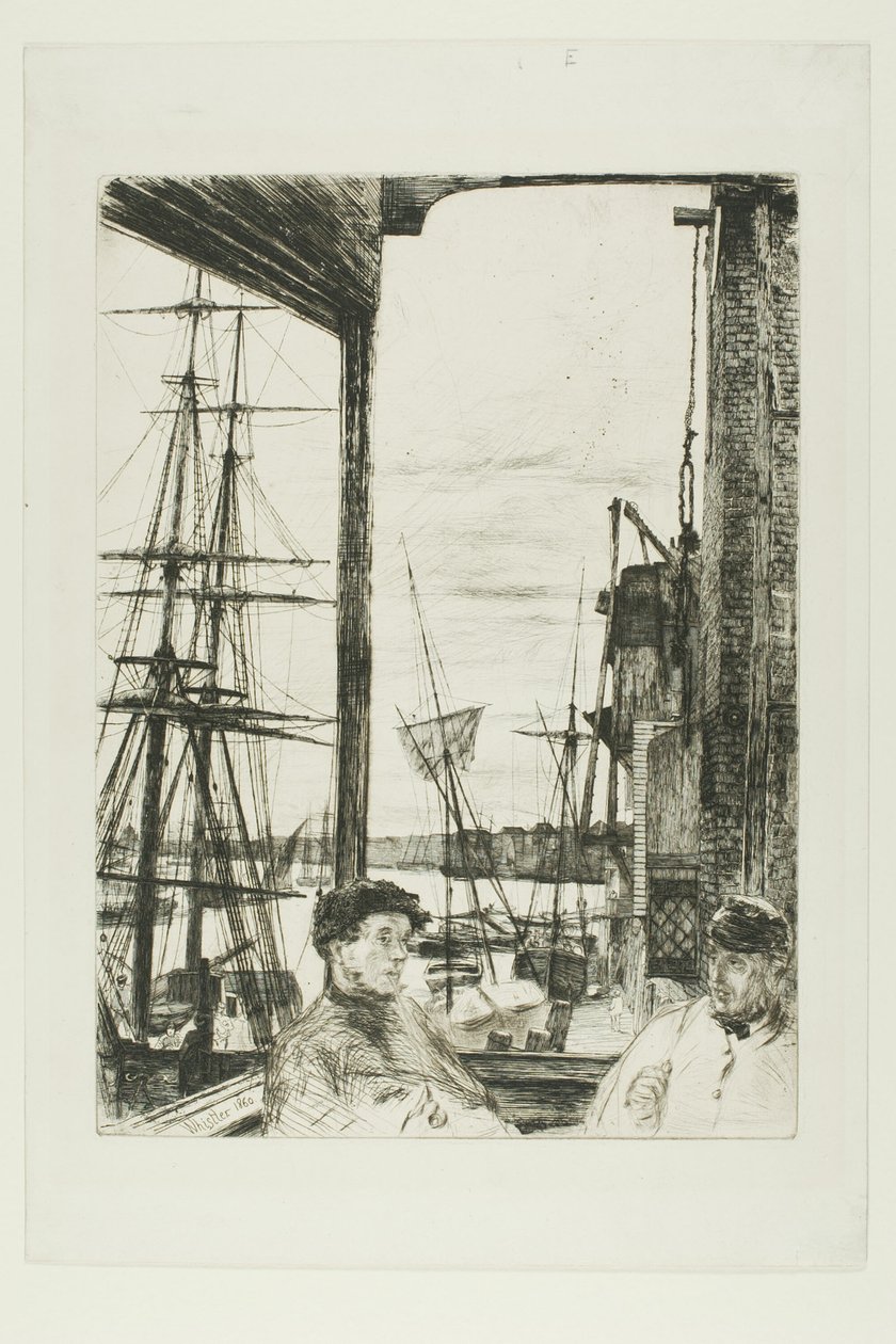 Rotherhithe - James Abbott McNeill Whistler